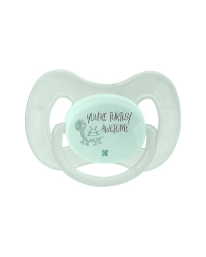 Chupeta Turtley Awesome Mint 0-6 meses Kikkaboo