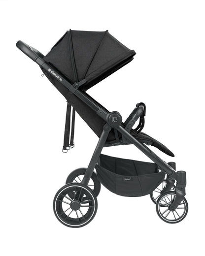 Carrinho de bebé de Gémeos Happy 2 Black
