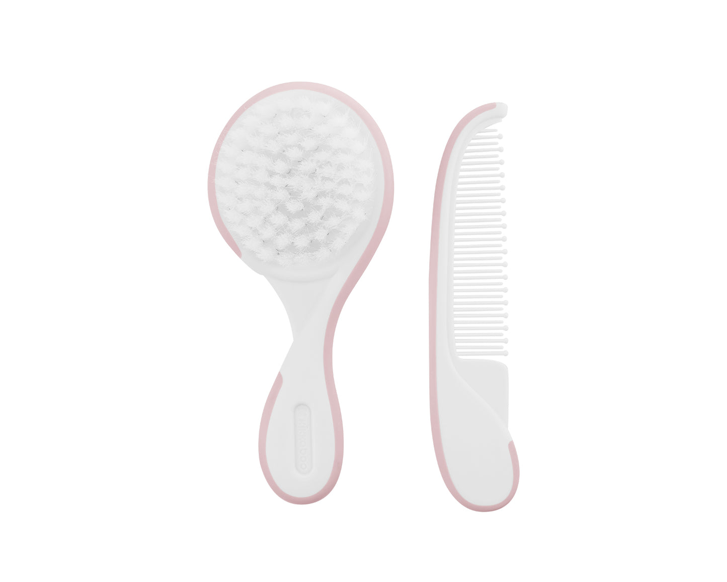 Pente e presilha utilitários rosa