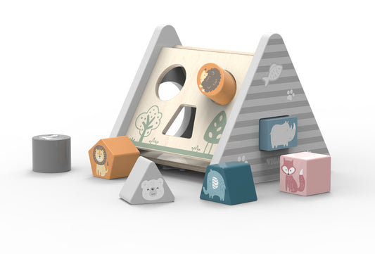 Classificador De Formas & Jogo De Engrenagens Viga