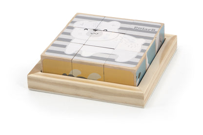 Puzzle Cubo 9 Peças Viga