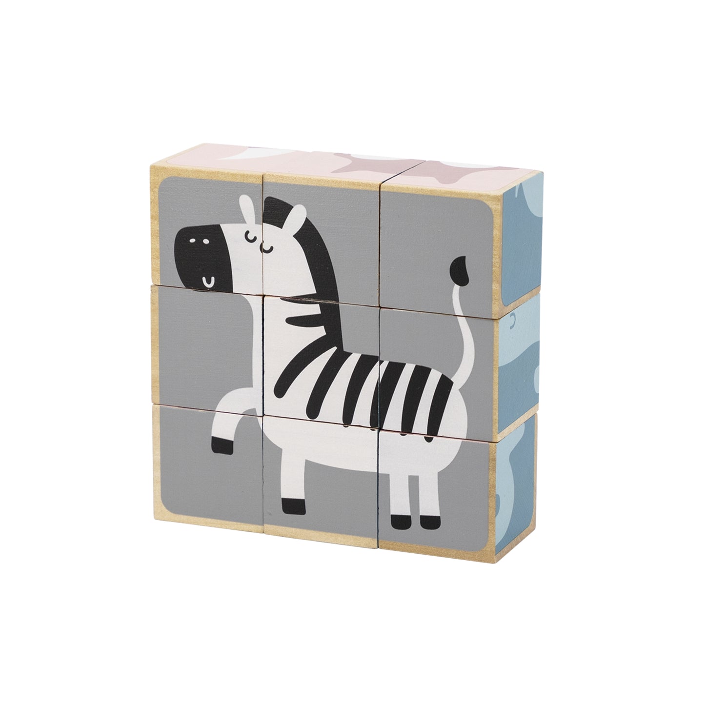 Puzzle Cubo 9 Peças Viga