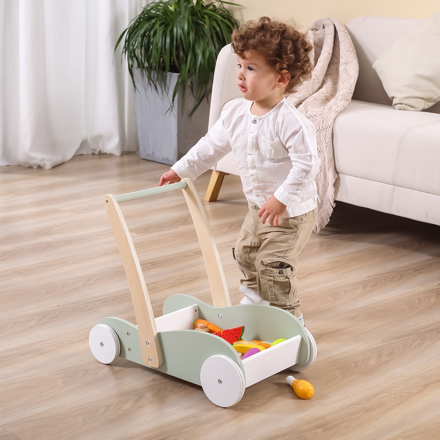 Andador De Bebé Mini Mover Hortelã Viga