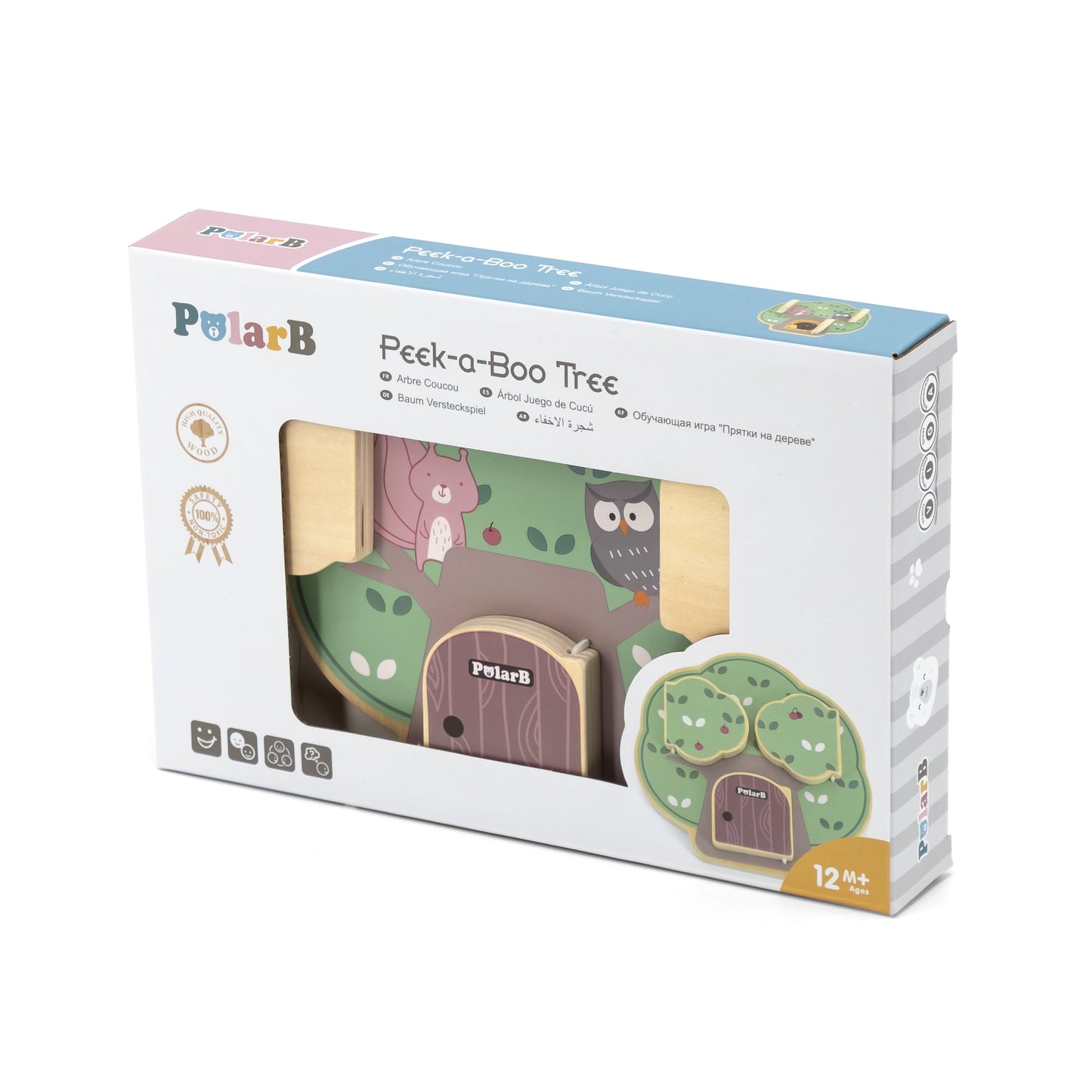 Árvore Educativa Peek-A-Boo Viga