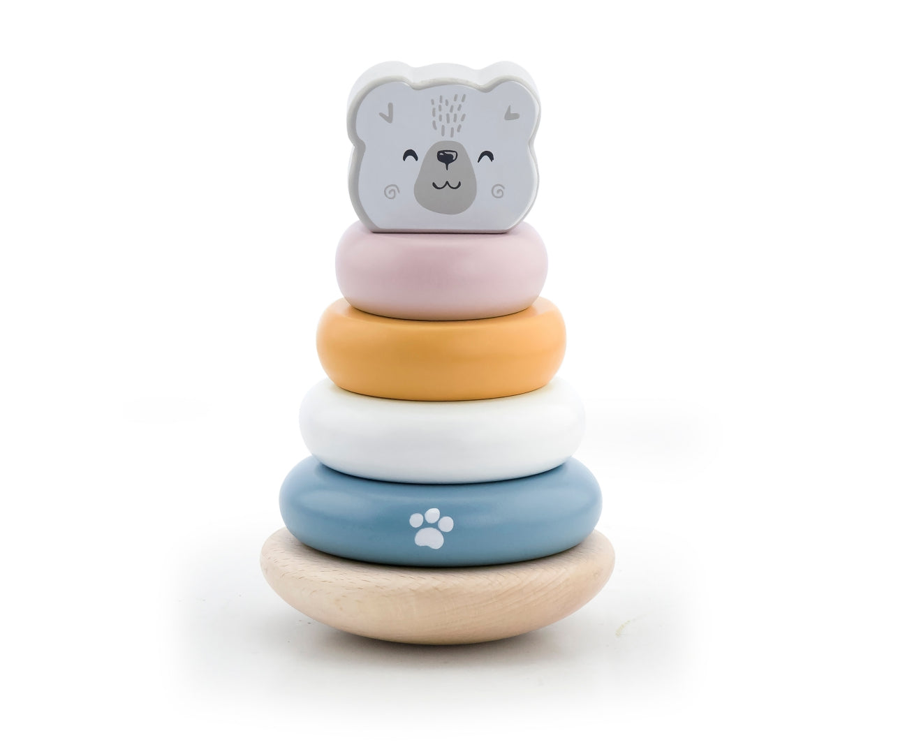 Conjunto De Puxar E Pirâmide Para Ursos De Peluche Viga