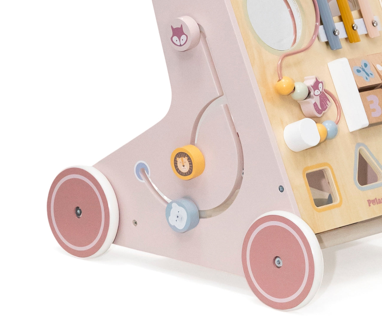 Andador Educativo Para Bebés Cor-De-Rosa Viga