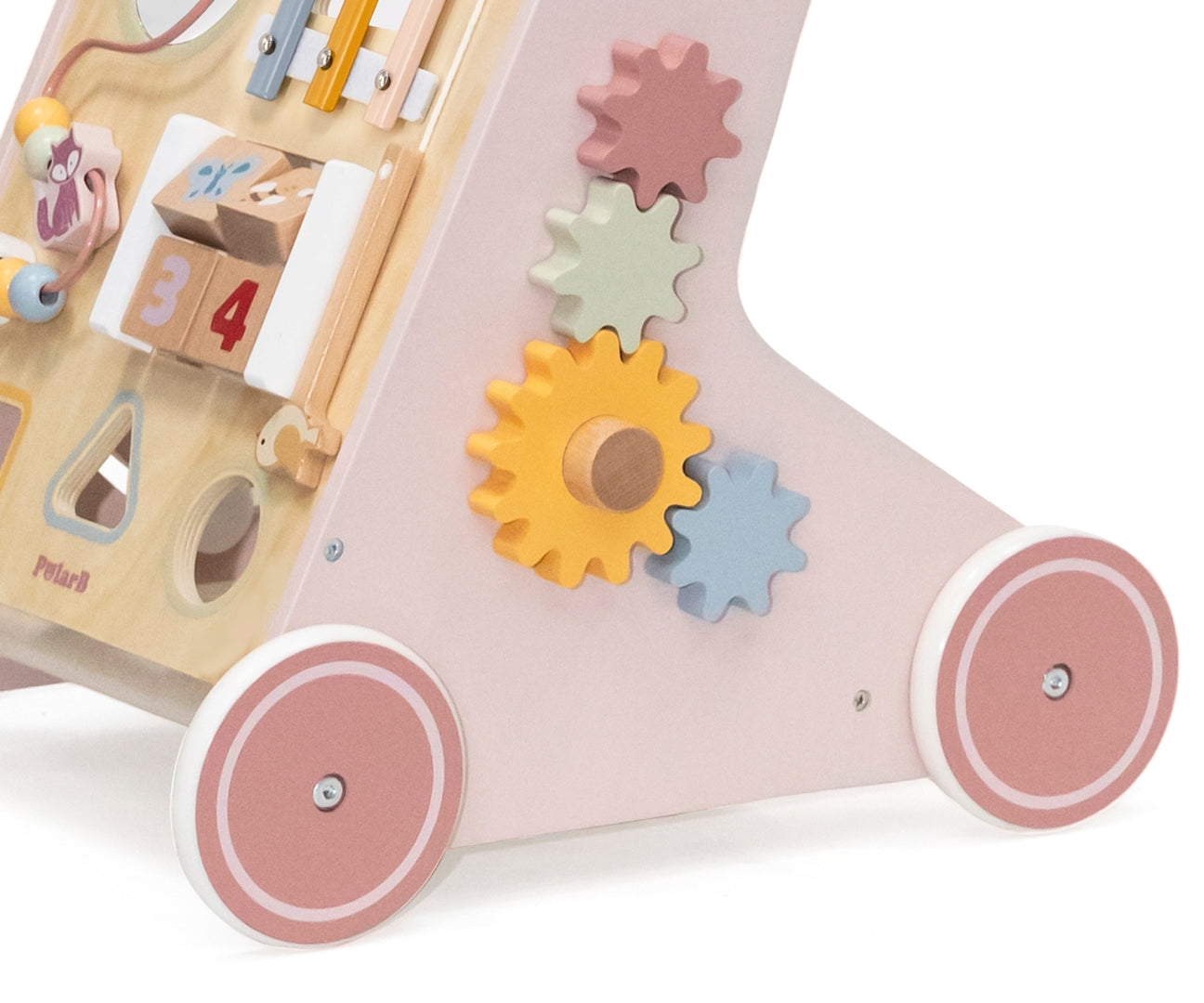 Andador Educativo Para Bebés Cor-De-Rosa Viga