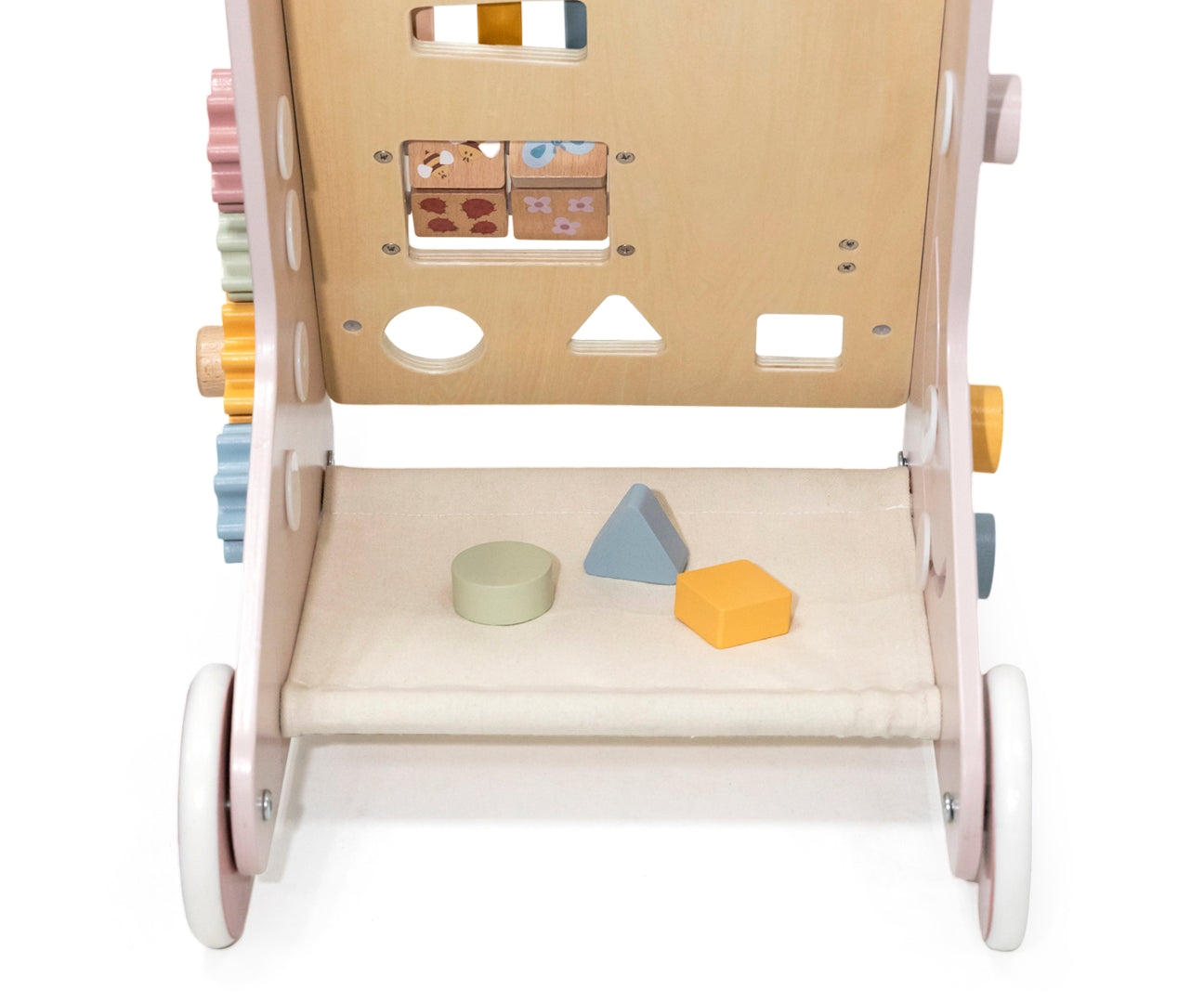 Andador Educativo Para Bebés Cor-De-Rosa Viga