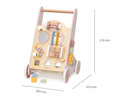 Andador Educativo Para Bebés Cor-De-Rosa Viga