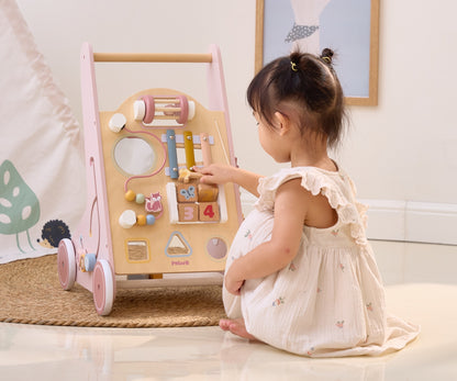 Andador Educativo Para Bebés Cor-De-Rosa Viga