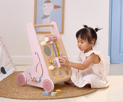 Andador Educativo Para Bebés Cor-De-Rosa Viga