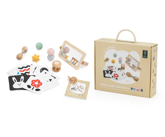 Conjunto Grow With Me Exploradores Sensoriais Viga