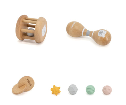 Conjunto Grow With Me Exploradores Sensoriais Viga