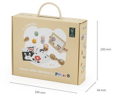 Conjunto Grow With Me Exploradores Sensoriais Viga