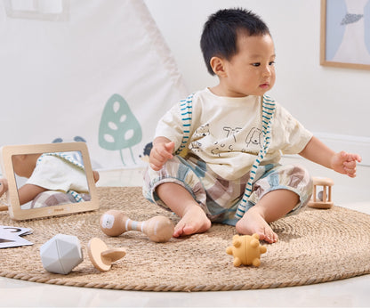 Conjunto Grow With Me Exploradores Sensoriais Viga
