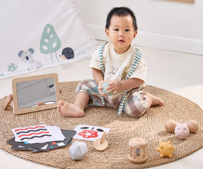 Conjunto Grow With Me Exploradores Sensoriais Viga