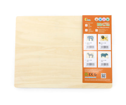 Puzzle Com Pegas Leão Viga