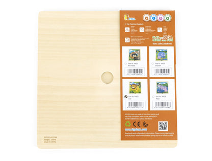 Puzzles Em Bloco De 9 Peças Leão Viga