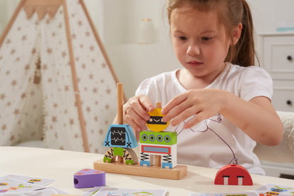 Blocos De Construção Robots Viga