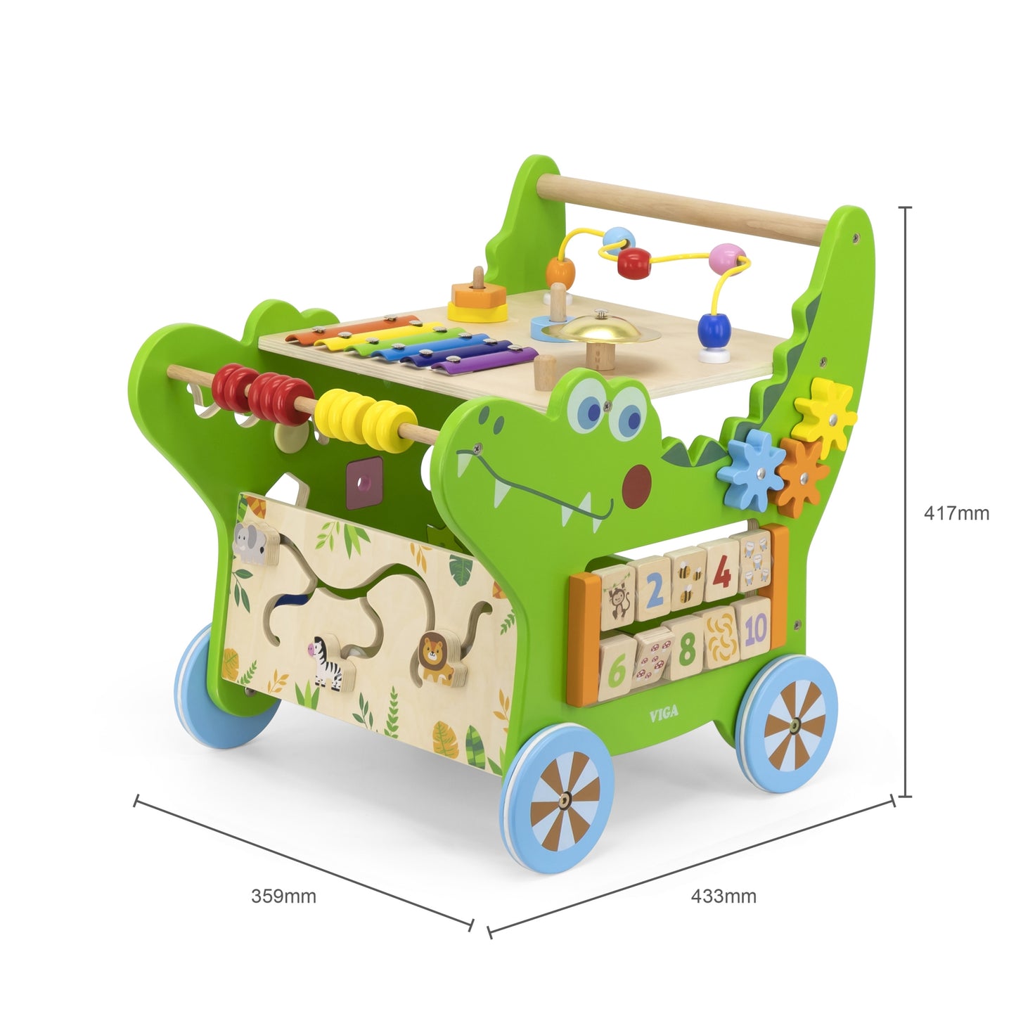 Andador Para Bebés Crocodilo Viga