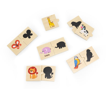 Conjunto De Puzzle De Sombras Viga