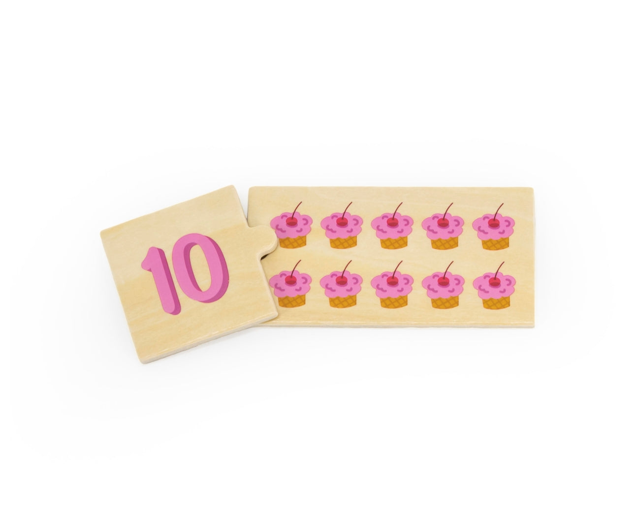 Conjunto De Puzzle Combine Os Números Viga