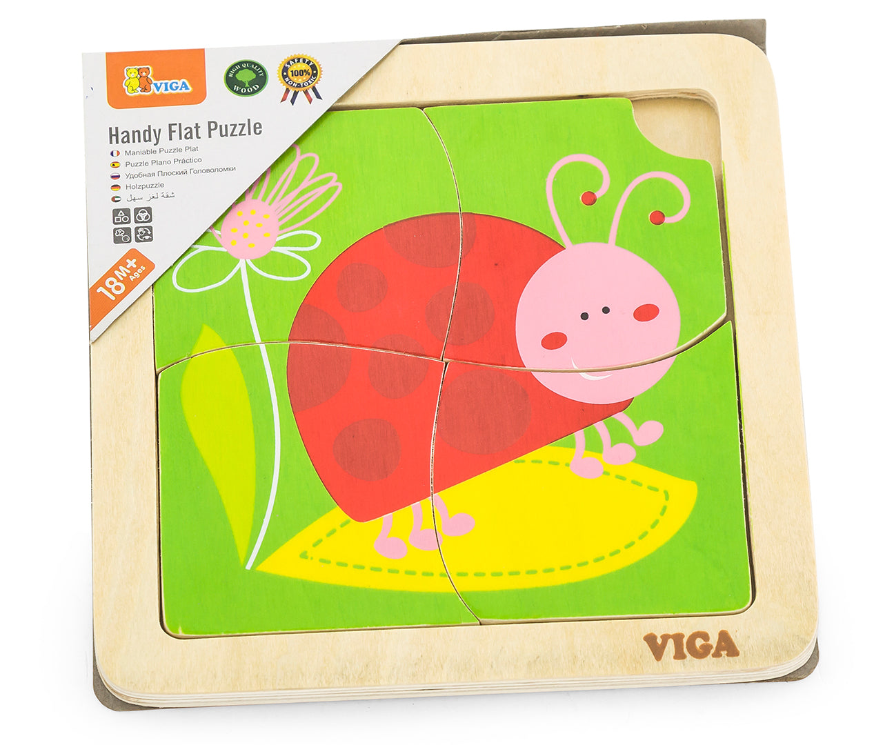Puzzle Plano Prático Joaninha Viga