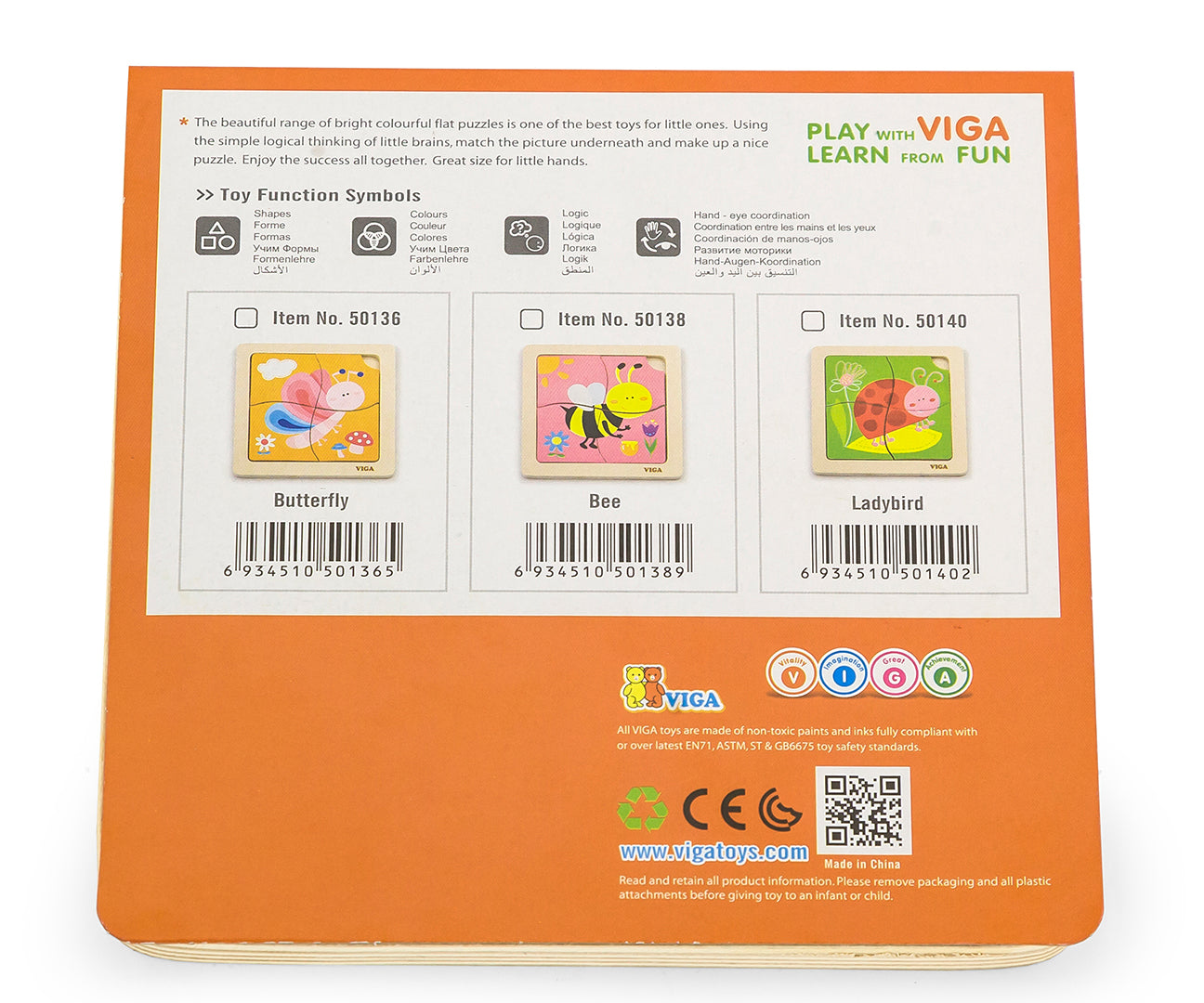 Puzzle Plano Prático Joaninha Viga