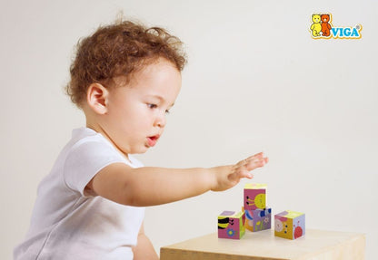 Puzzle 4 Peças Com 6 Lados Animais Da Quinta Viga