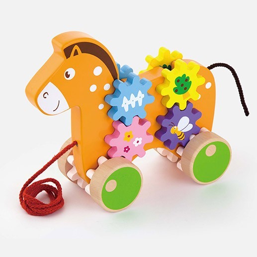 Cavalo De Tração Com Engrenagens Viga