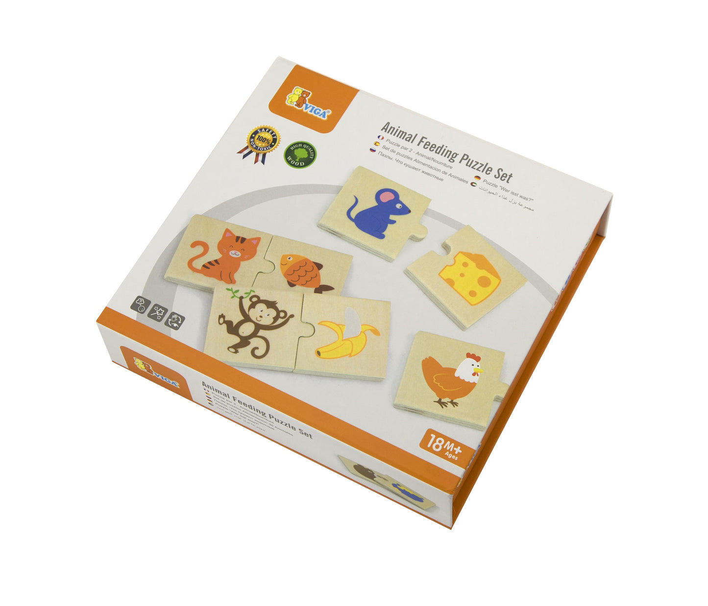 Puzzle Alimentar O Animal Viga