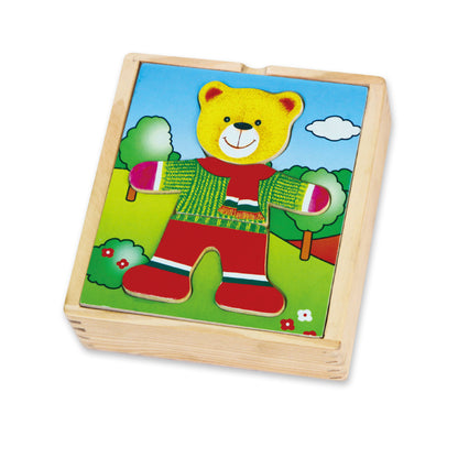 Puzzle Ursinho De Peluche Rapaz Viga