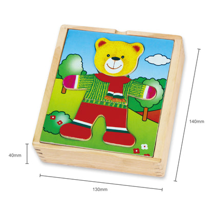 Puzzle Ursinho De Peluche Rapaz Viga