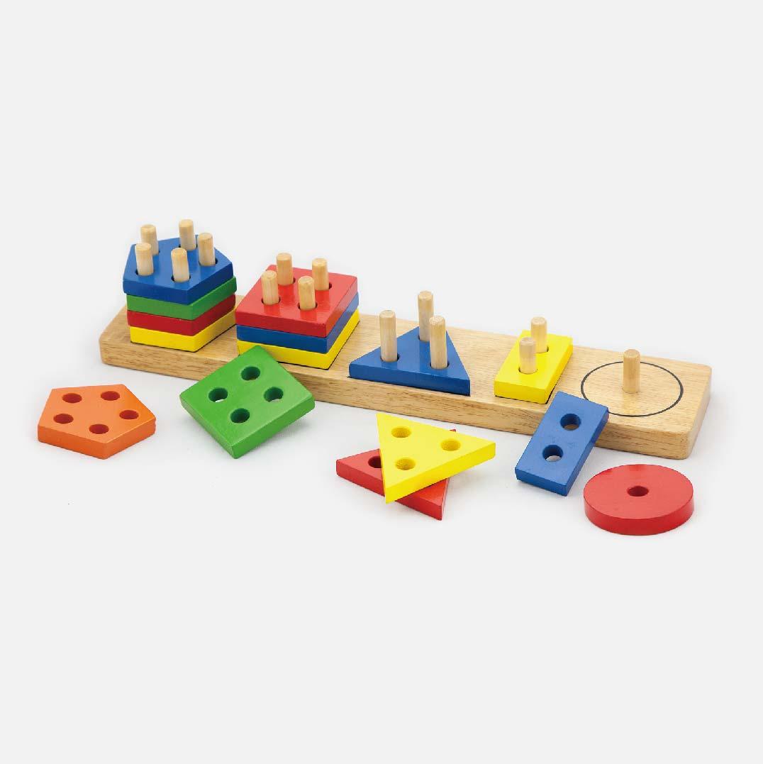 Classificador De Blocos Geométricos Viga