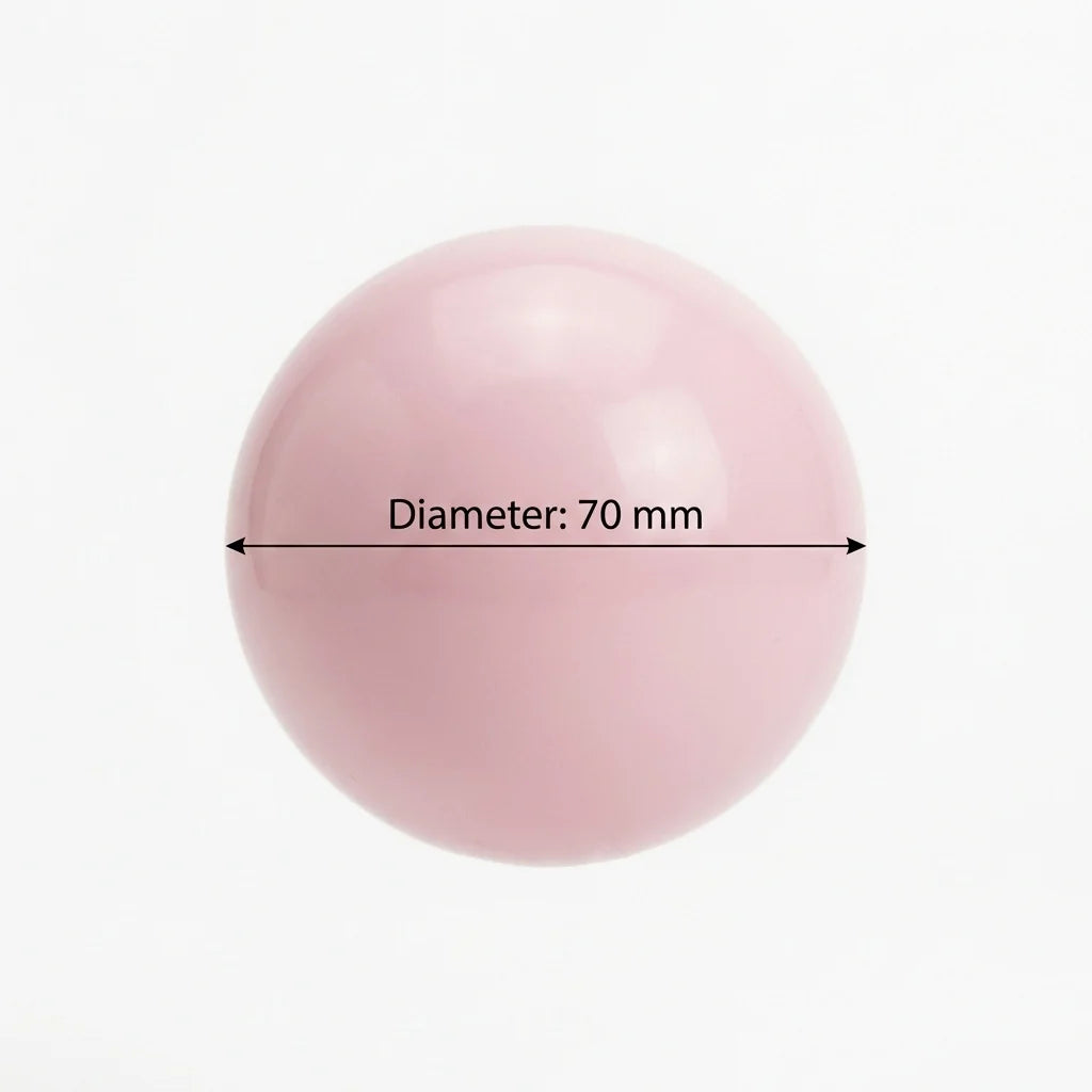 Bolas para piscina de bolas Ø70 mm 1000 unid. rosa claro