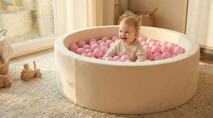 Bolas para piscina de bolas Ø70 mm 100 unid. rosa