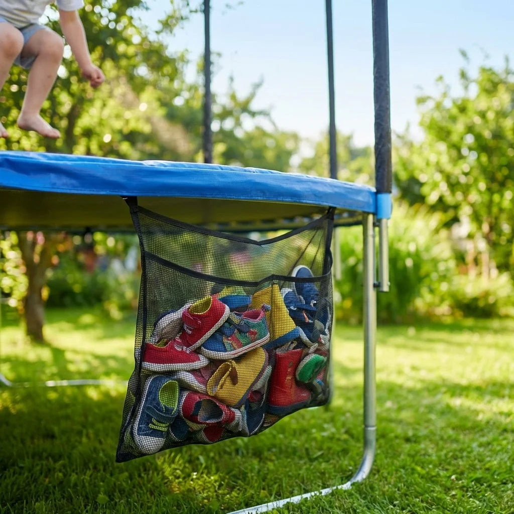 Saco para calçado para trampolim 90 x 45 cm preto