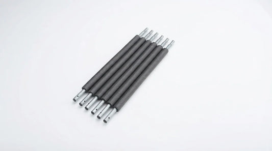 Conjunto de postes para trampolim 6 unidades para 244 cm