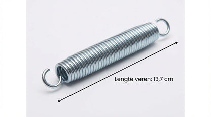 Conjunto de molas e lona para trampolim 396-404 cm 80 molas