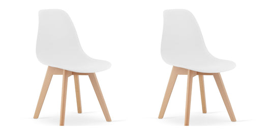 Cadeiras sala jantar KITO conjunto 2 branco