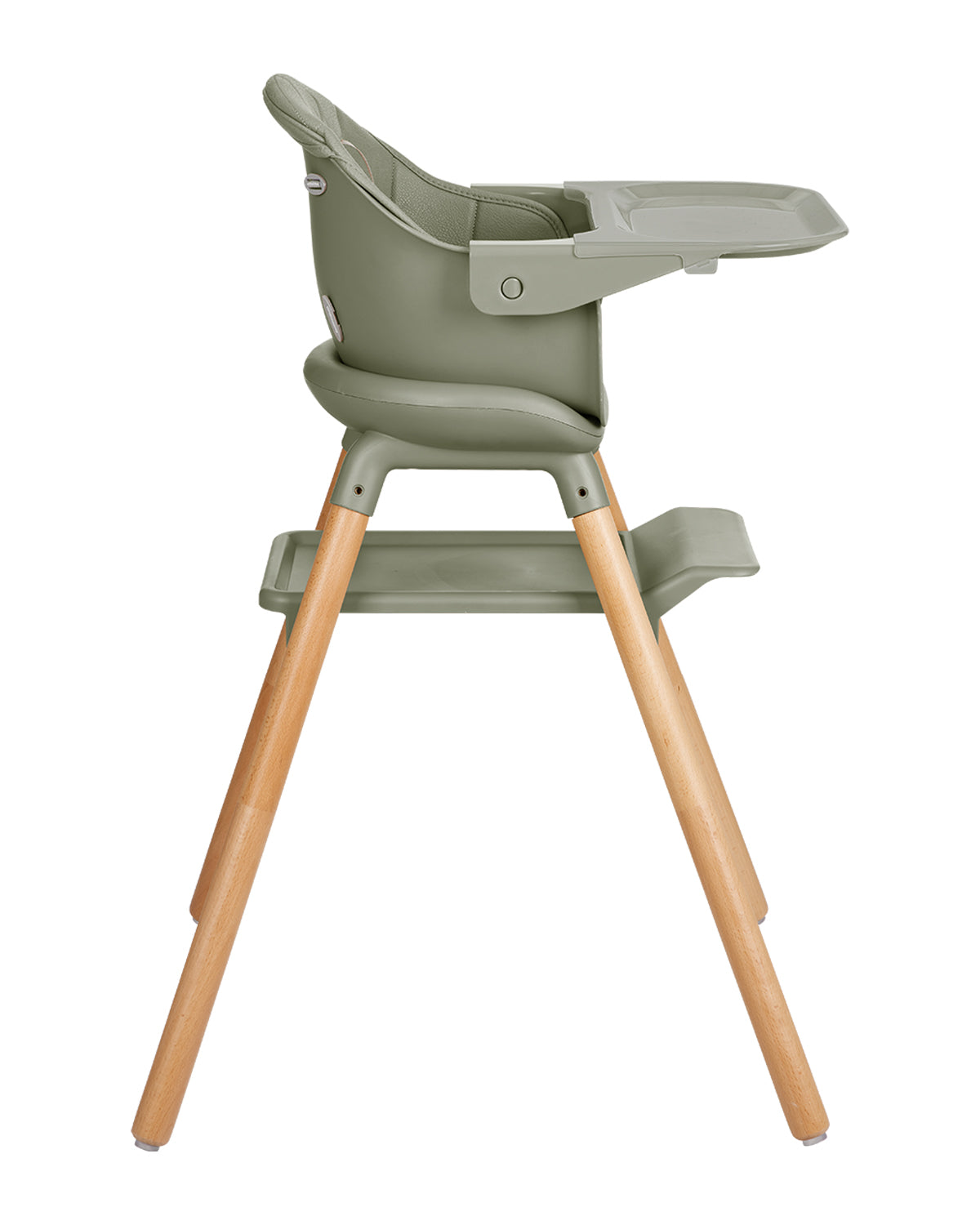 Cadeira de refeição Woody 2 em 1 Green  Kikkaboo
