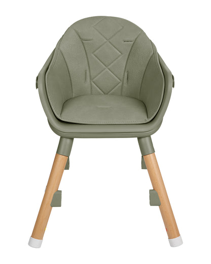 Cadeira de refeição Woody 2 em 1 Green  Kikkaboo