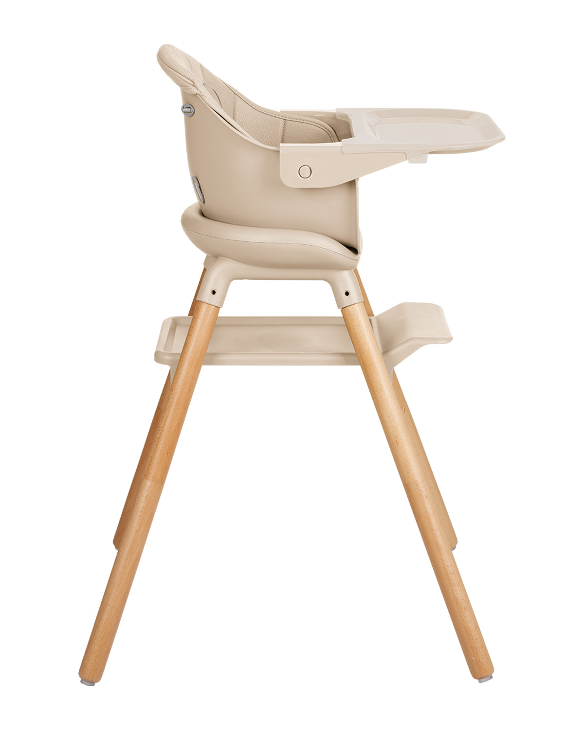 Cadeira de refeição 2 em 1 Woody Bege Kikkaboo