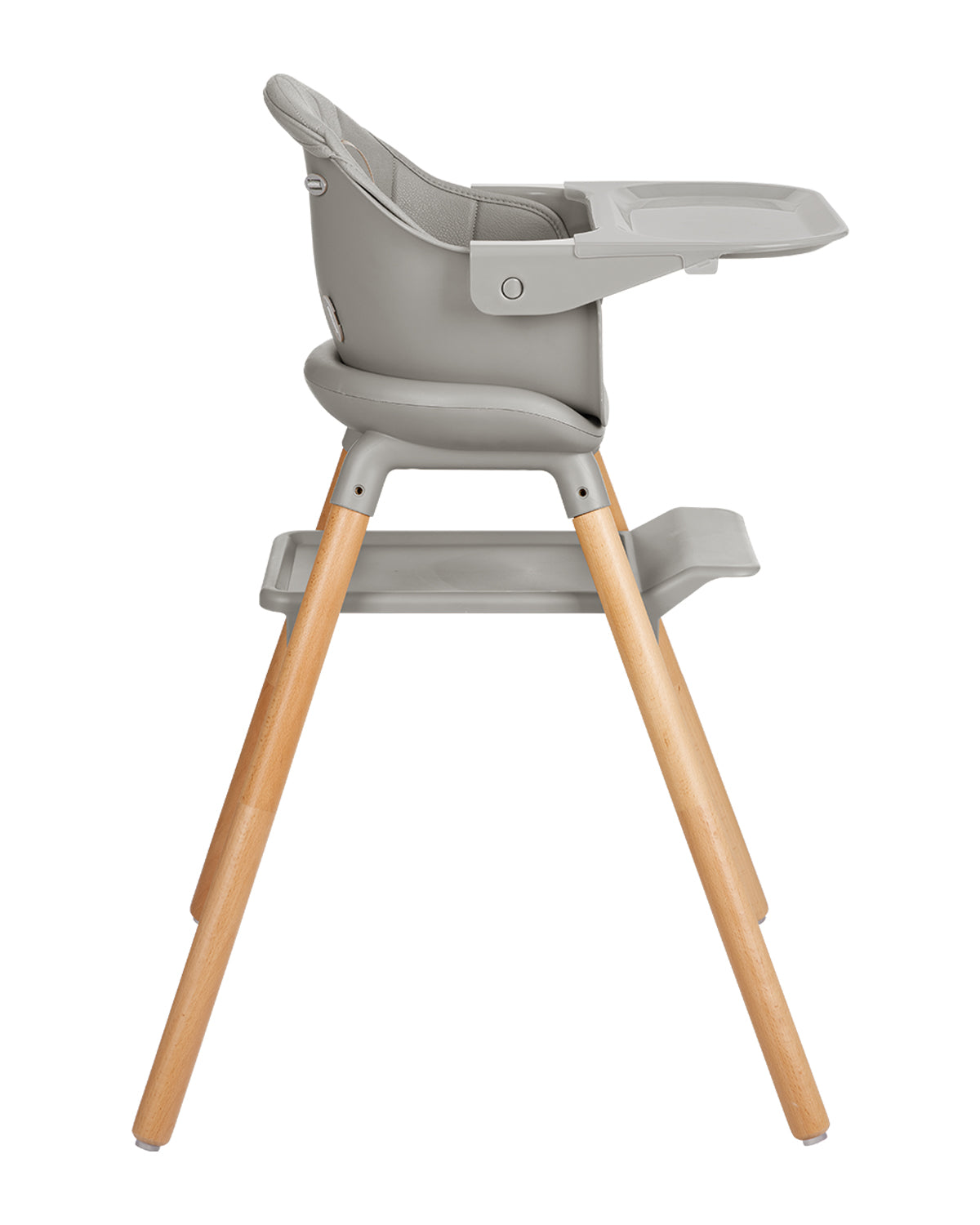 Cadeira de refeição Woody 2 em 1 Grey Kikkaboo