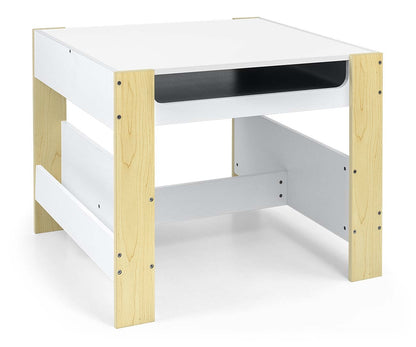 Conjunto De Móveis Mesa E Duas Cadeiras Sven Natural Milly Mally