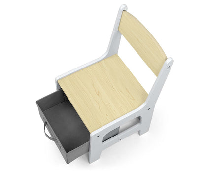 Conjunto De Móveis Mesa E Duas Cadeiras Sven Natural Milly Mally